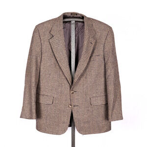 Vintage Eddie Bauer Classic Men's Wool Blazer Sport Coat Size 42 REG Made in USA